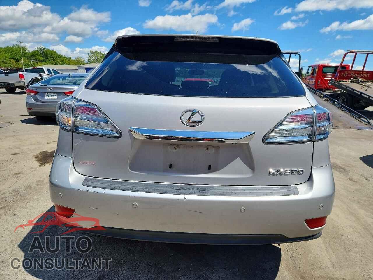 LEXUS RX350 2012 - 2T2BK1BA9CC131240