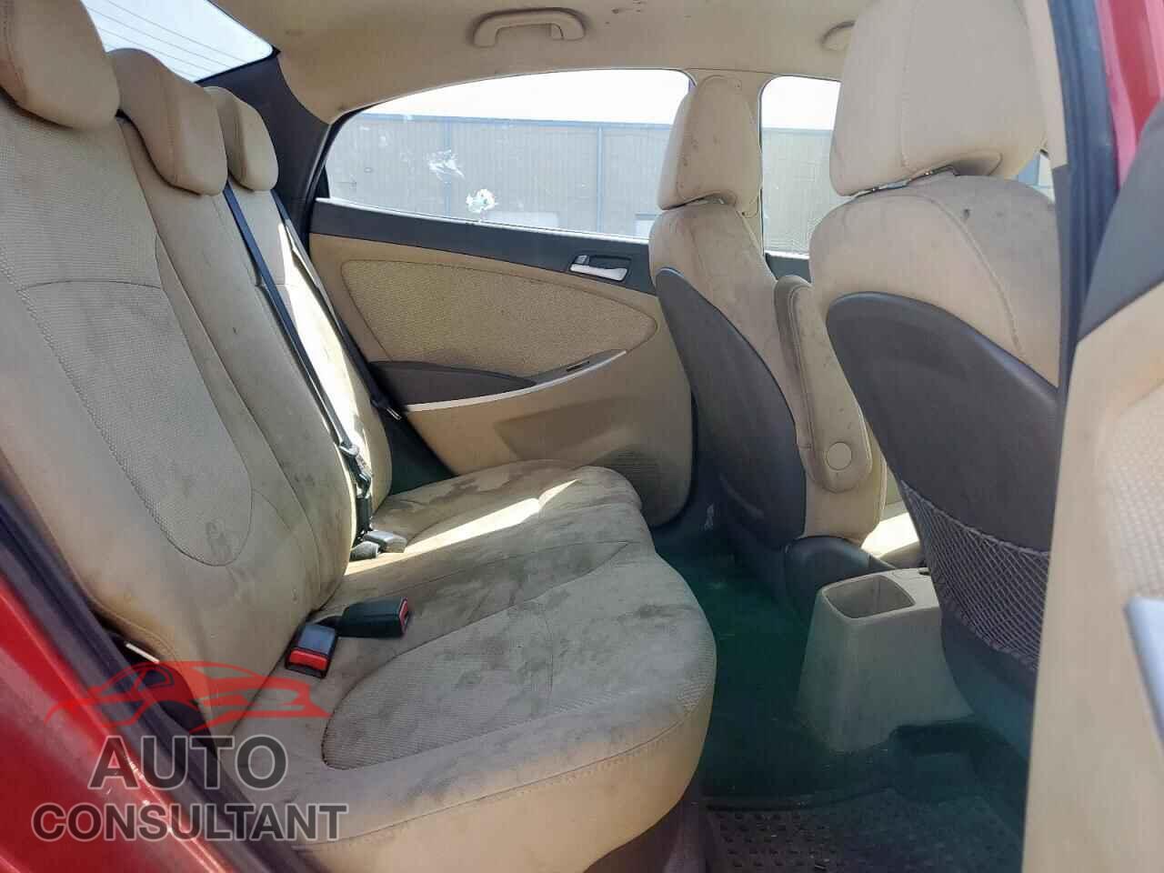 HYUNDAI ACCENT 2013 - KMHCT4AE1DU451812