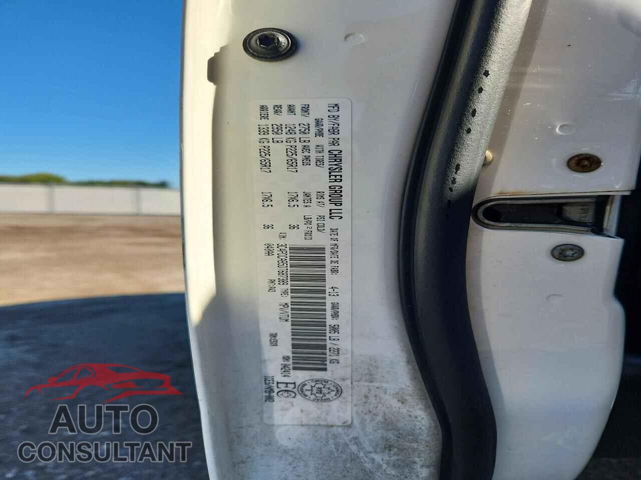 DODGE JOURNEY 2013 - 3C4PDCAB5DT687389