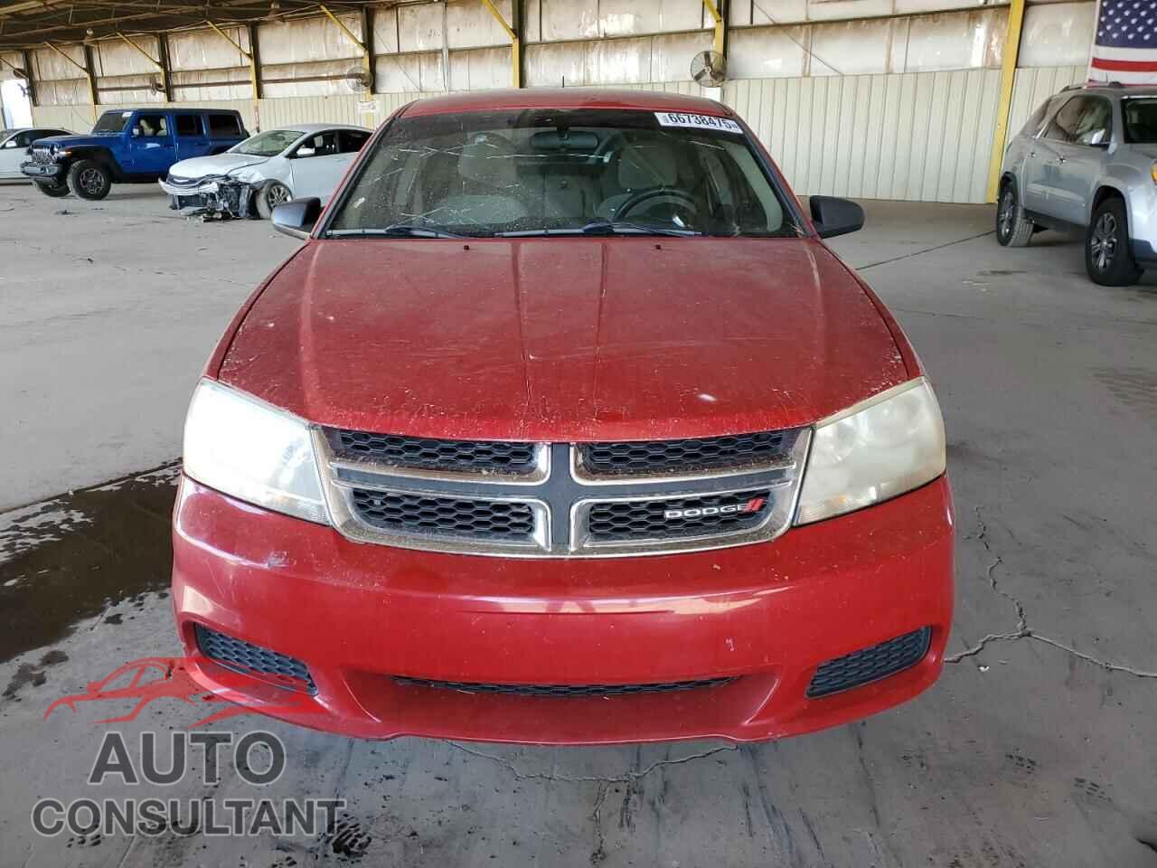 DODGE AVENGER 2013 - 1C3CDZAB8DN603510