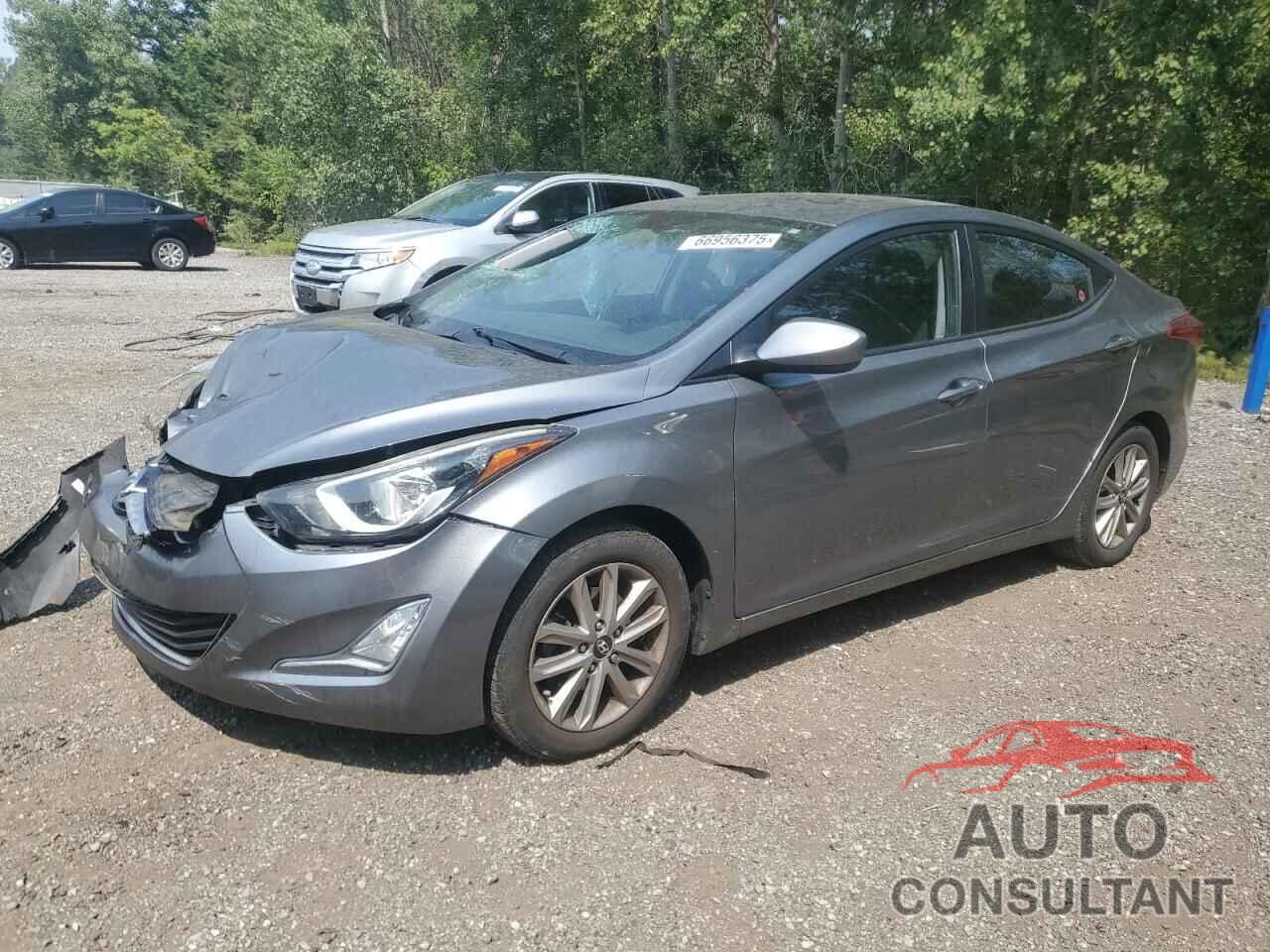 HYUNDAI ELANTRA 2016 - KMHDH4AE5GU632132