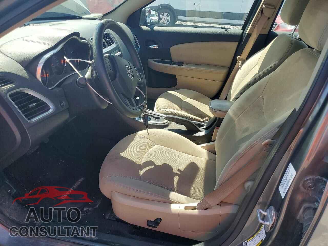 DODGE AVENGER 2012 - 1C3CDZAGXCN310248