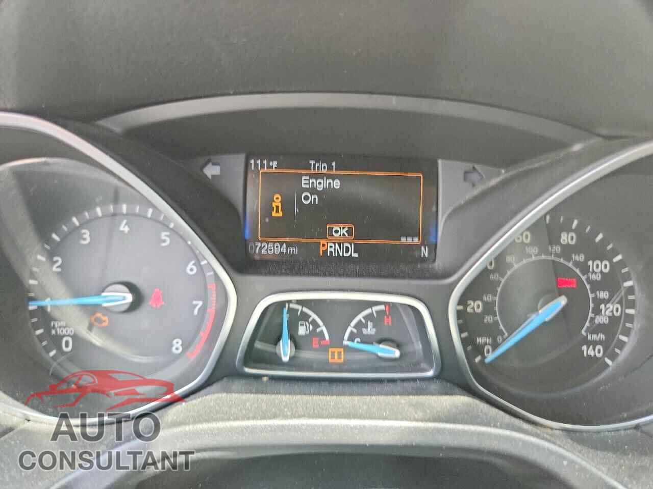 FORD FOCUS 2017 - 1FADP3F21HL346209