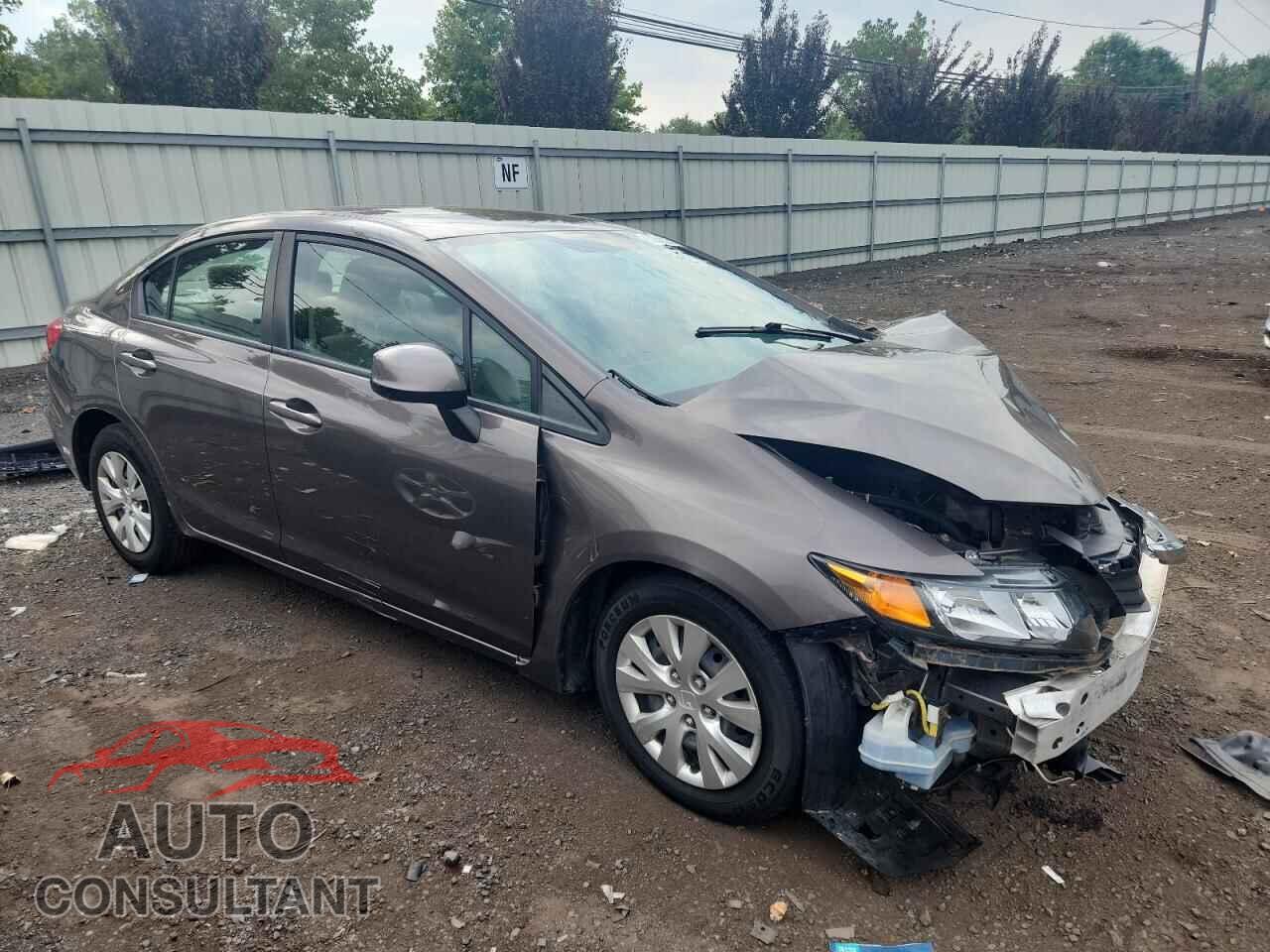 HONDA CIVIC 2012 - 19XFB2F5XCE019203