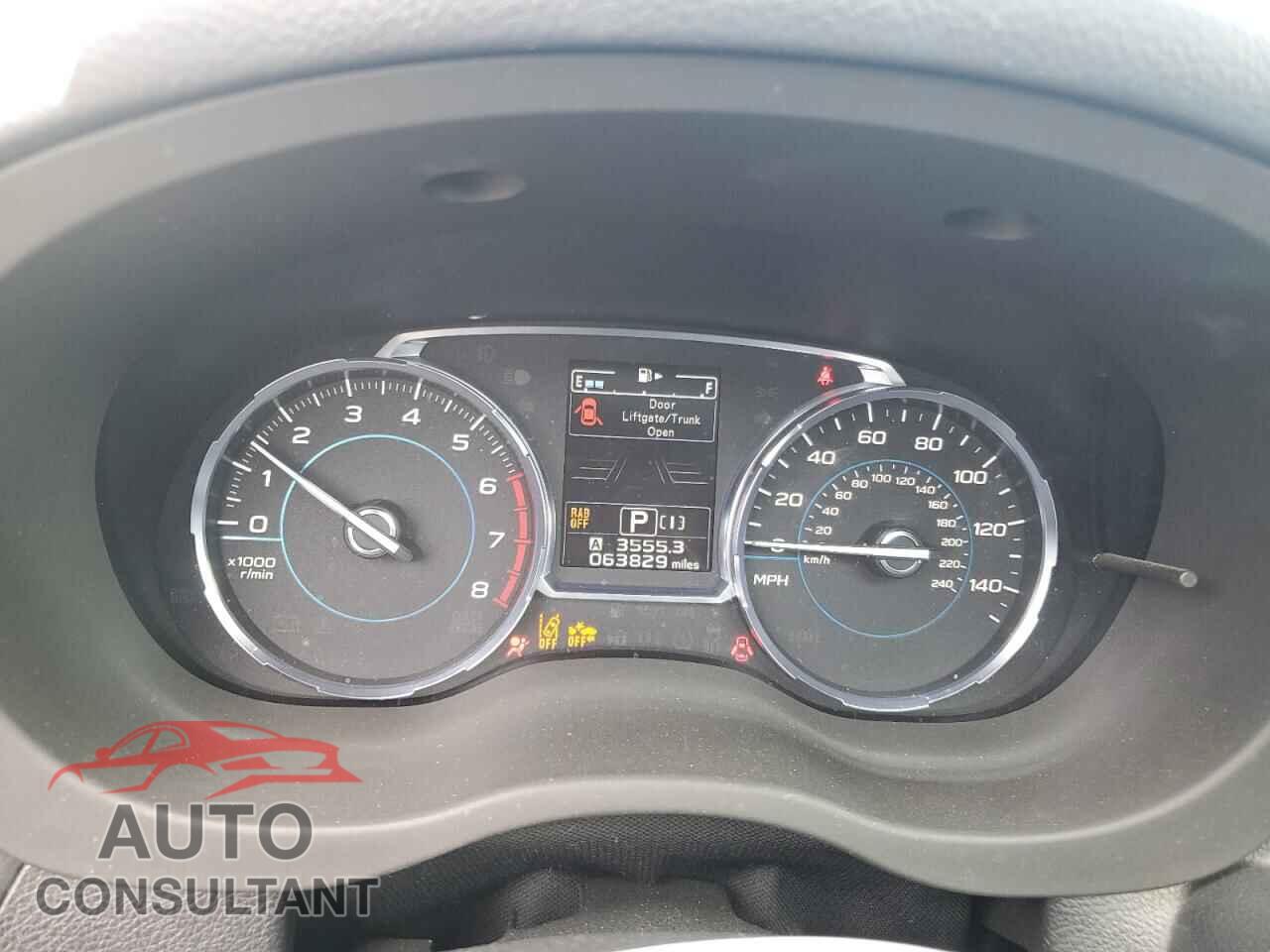 SUBARU FORESTER 2017 - JF2SJGWC2HH513541