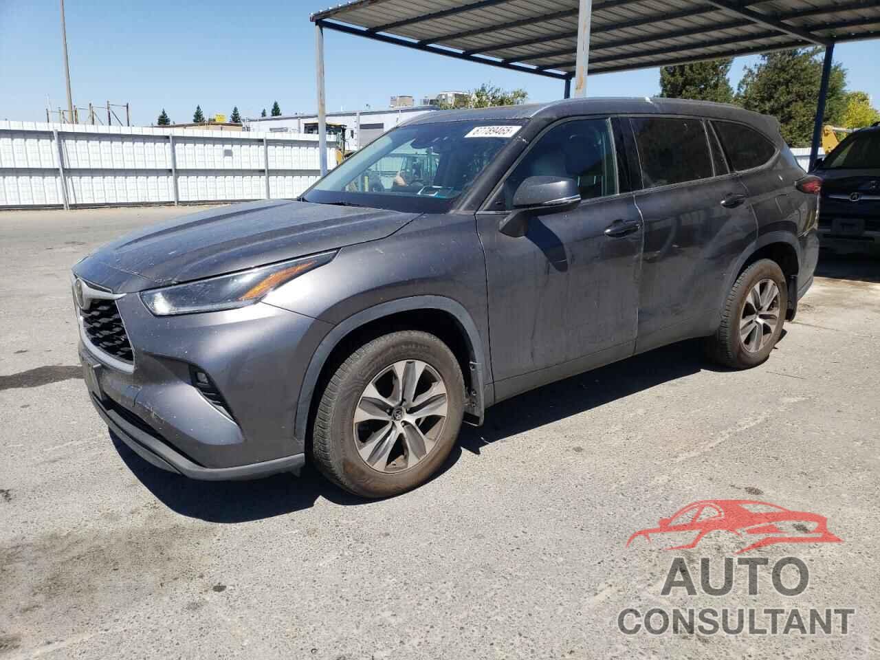 TOYOTA HIGHLANDER 2021 - 5TDGZRBH6MS558966