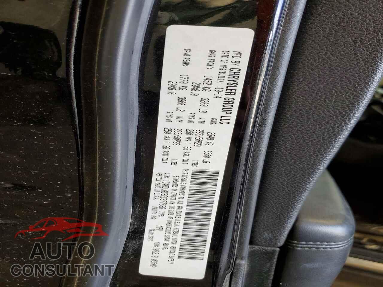 DODGE DURANGO 2014 - 1C4RDJAG8EC977986
