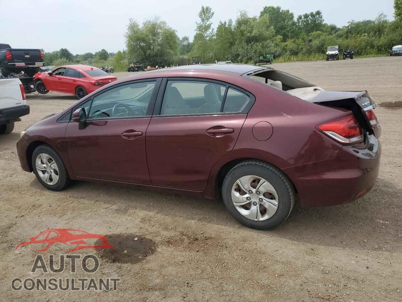 HONDA CIVIC 2013 - 19XFB2F56DE029468