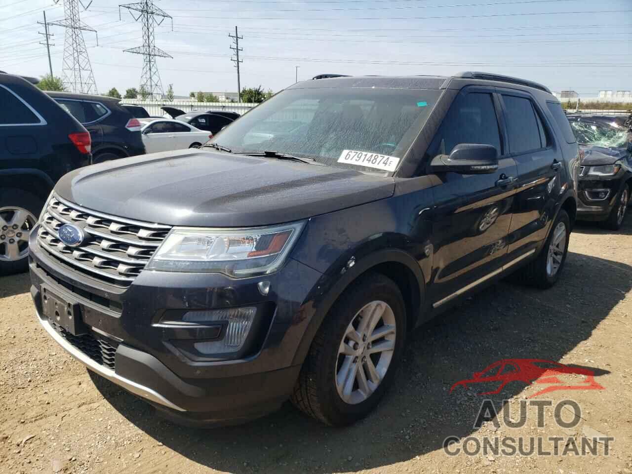 FORD EXPLORER 2017 - 1FM5K7DH9HGB79713