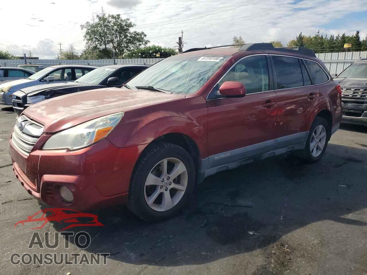 SUBARU OUTBACK 2014 - 4S4BRBCC3E3227250
