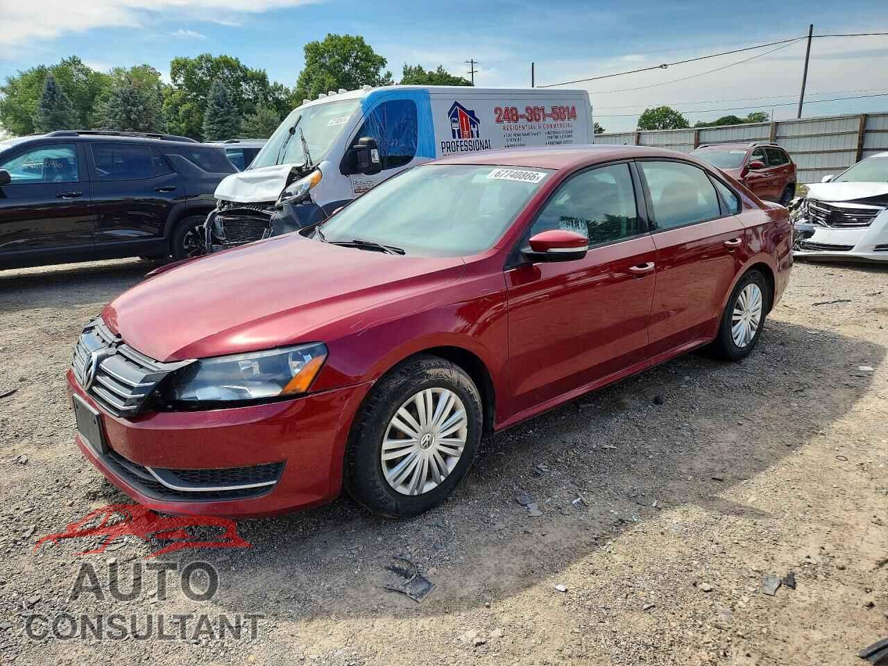 VOLKSWAGEN PASSAT 2015 - 1VWAT7A37FC078017