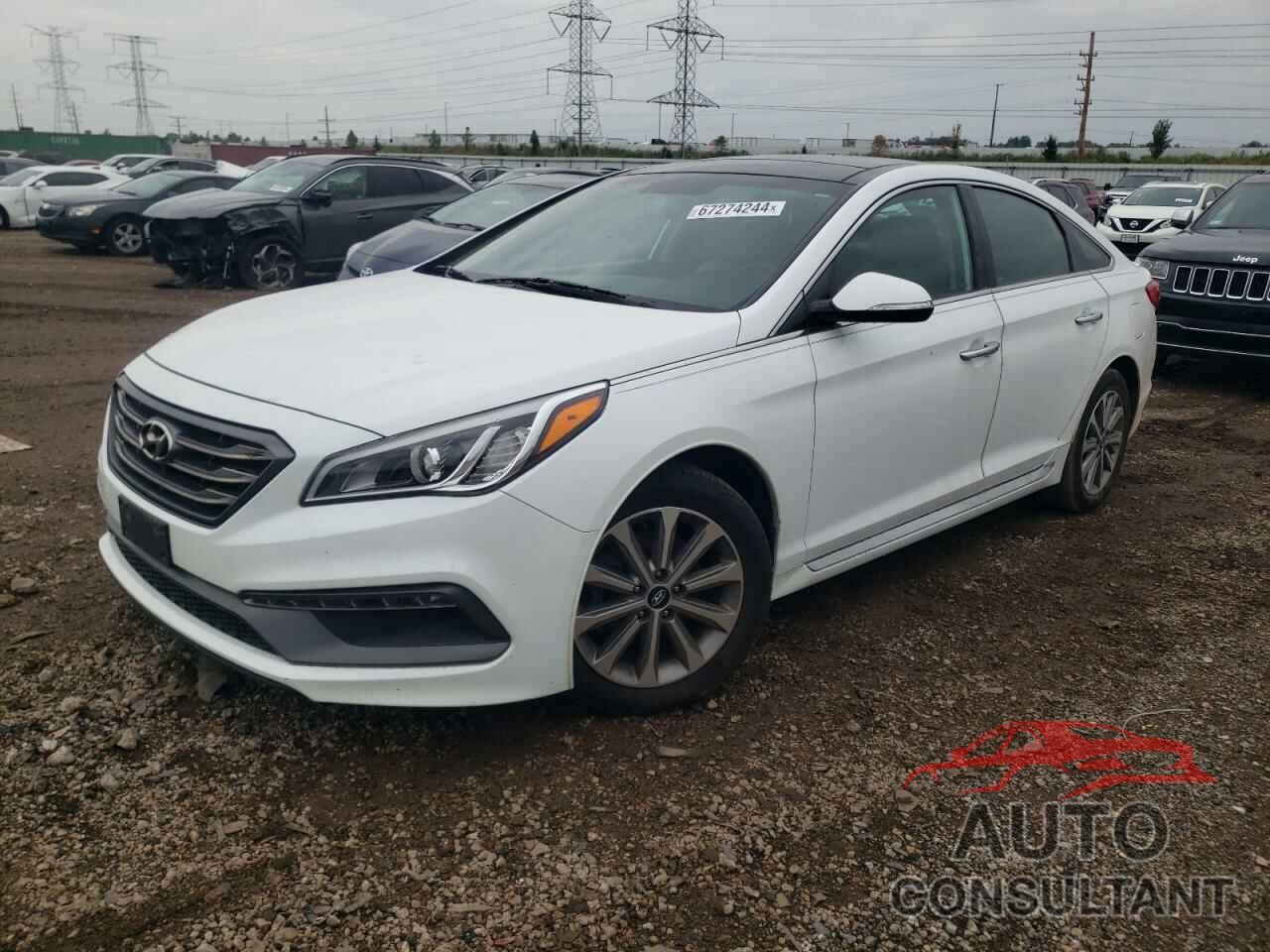 HYUNDAI SONATA 2016 - 5NPE34AF3GH318456