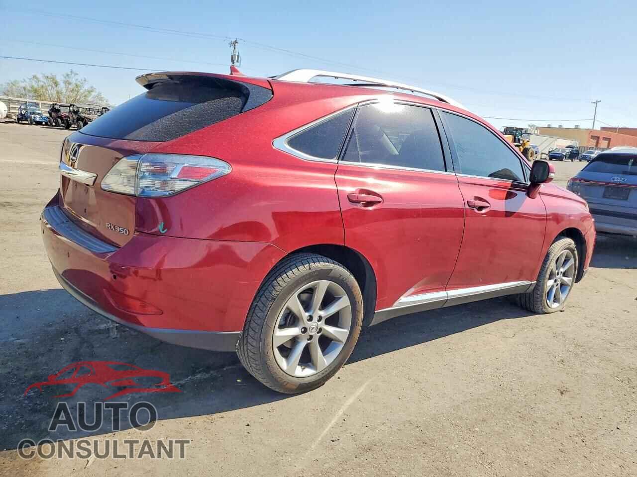 LEXUS RX350 2012 - 2T2ZK1BA6CC073263