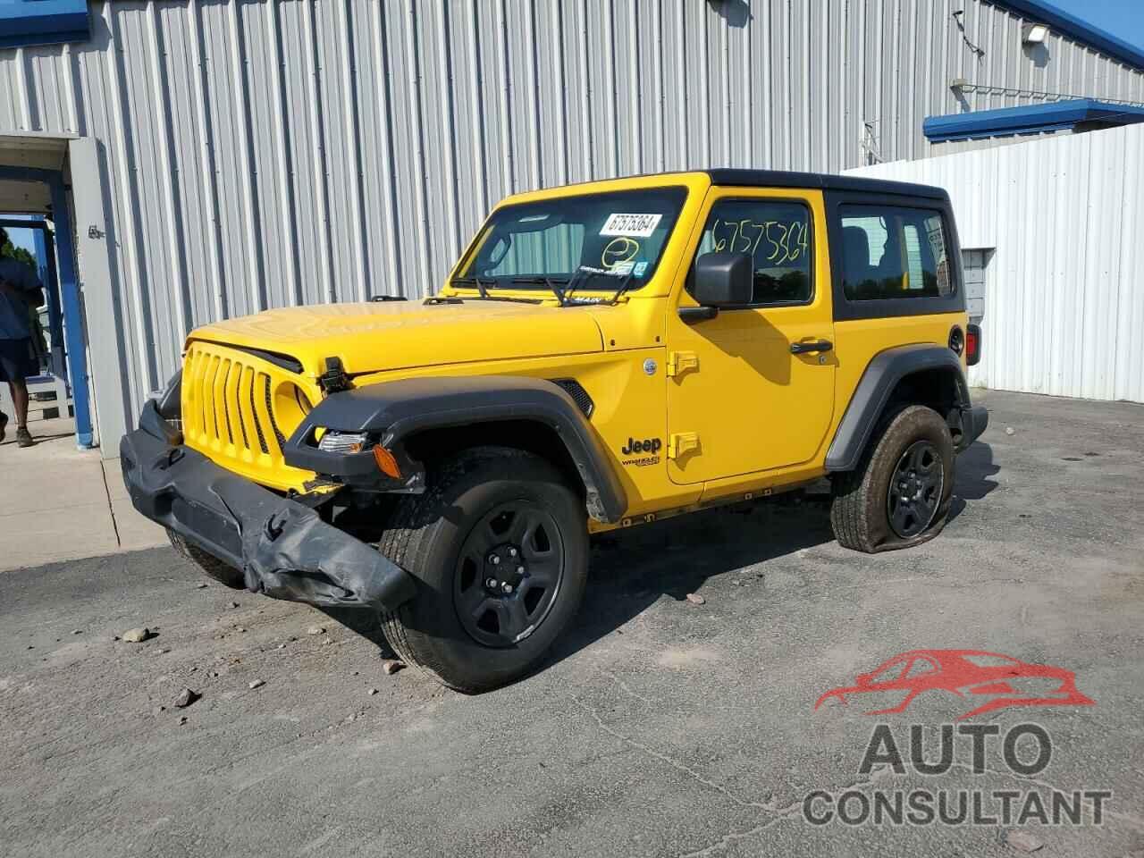 JEEP WRANGLER 2021 - 1C4GJXAG6MW768102