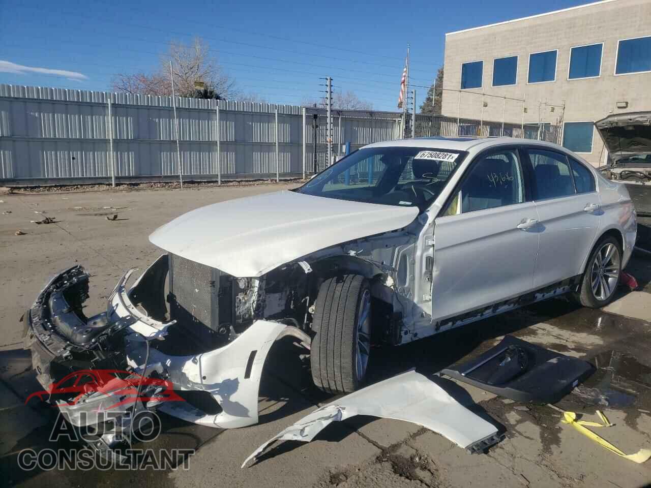 BMW 3 SERIES 2017 - WBA8D9C34HA011250