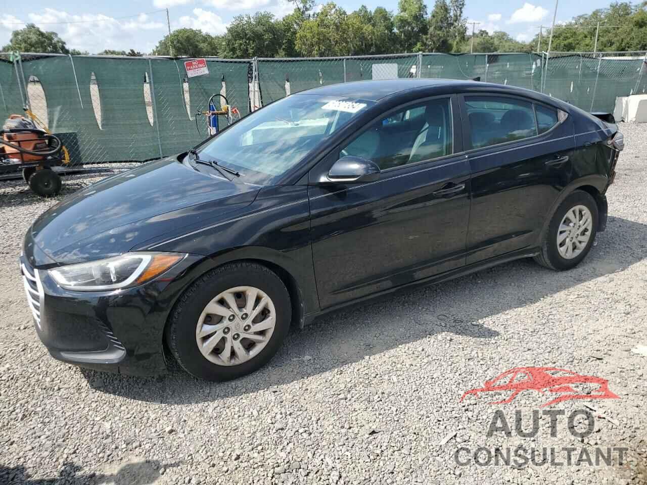 HYUNDAI ELANTRA 2017 - KMHD74LF8HU108869