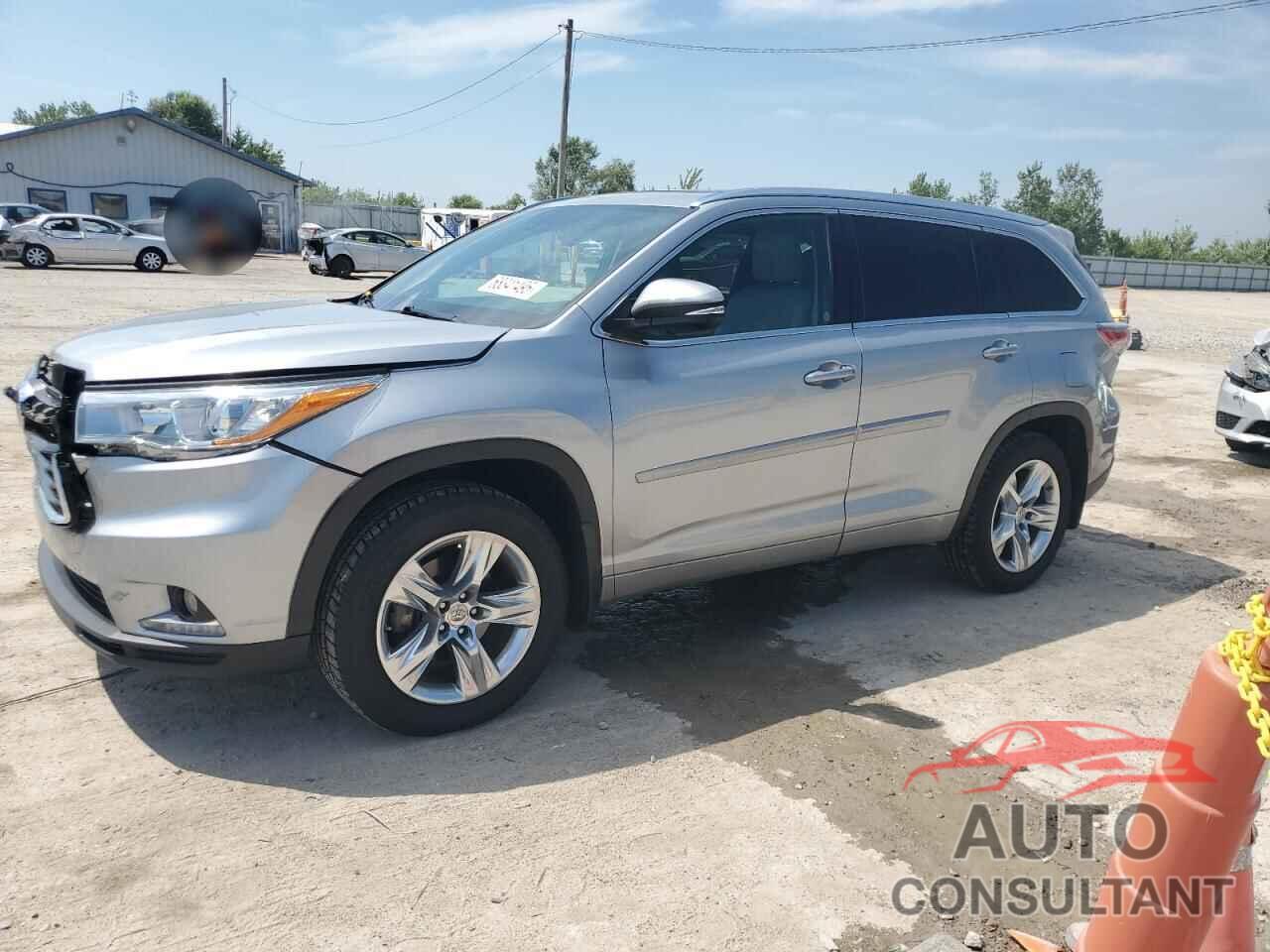 TOYOTA HIGHLANDER 2014 - 5TDDKRFH3ES068021