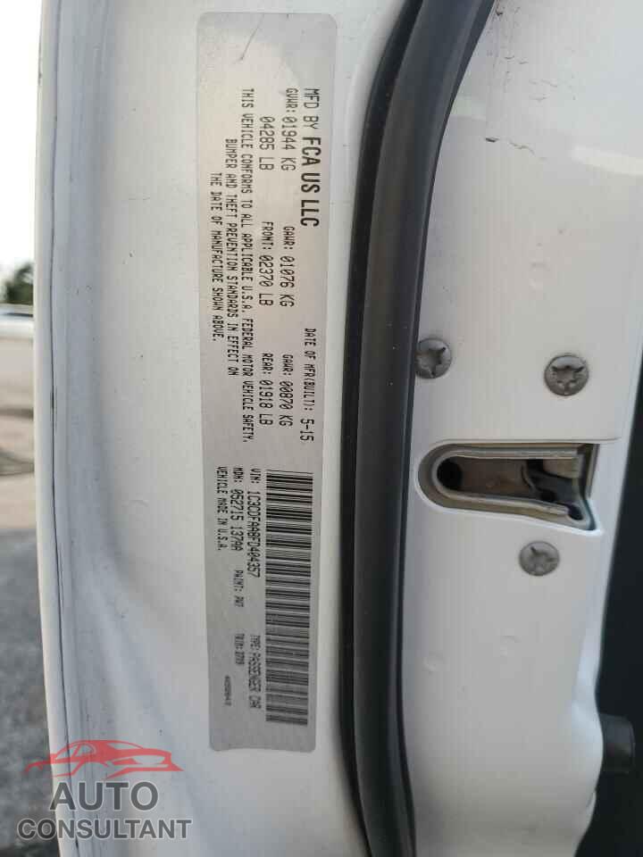DODGE DART 2015 - 1C3CDFAA8FD404357
