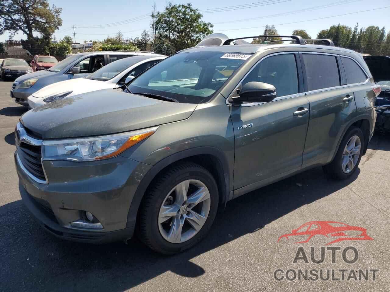 TOYOTA HIGHLANDER 2015 - 5TDDCRFH9FS010171