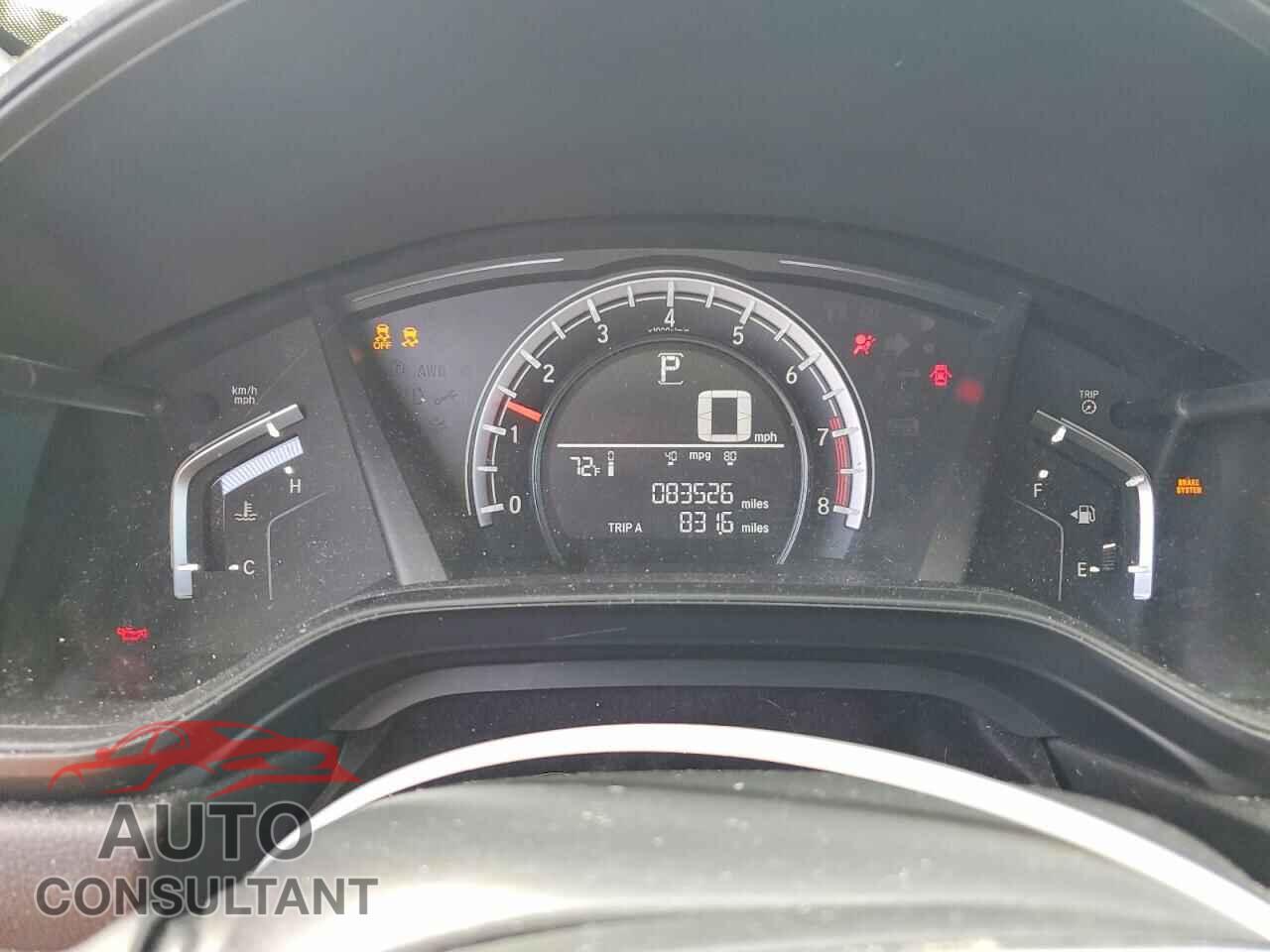 HONDA CRV 2017 - 2HKRW6H32HH218799