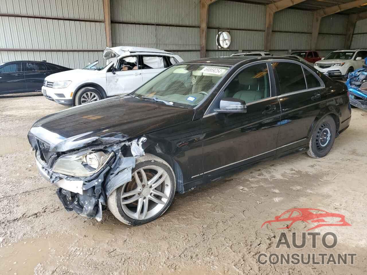 MERCEDES-BENZ C-CLASS 2012 - WDDGF8BB1CR194814