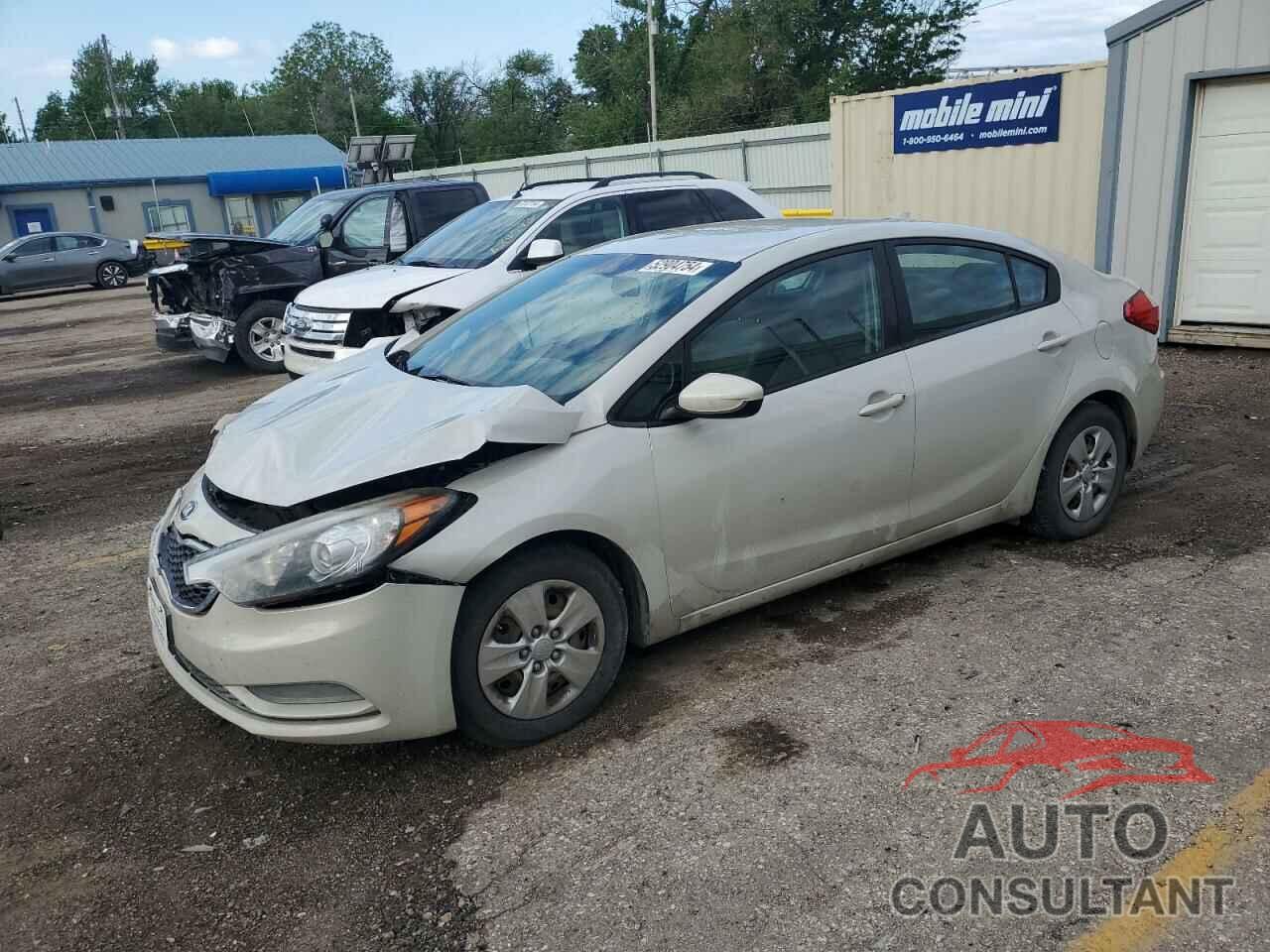 KIA FORTE 2015 - KNAFK4A60F5256677