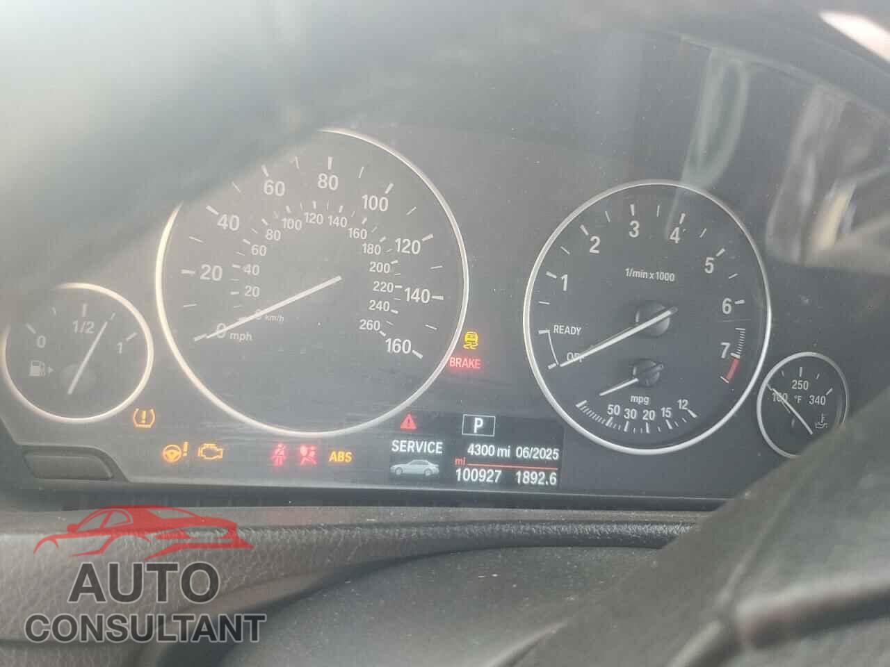BMW 3 SERIES 2016 - WBA8E5G5XGNU19972