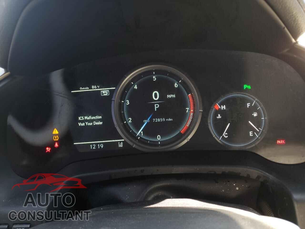 LEXUS RX350 2019 - 2T2BZMCA4KC177696