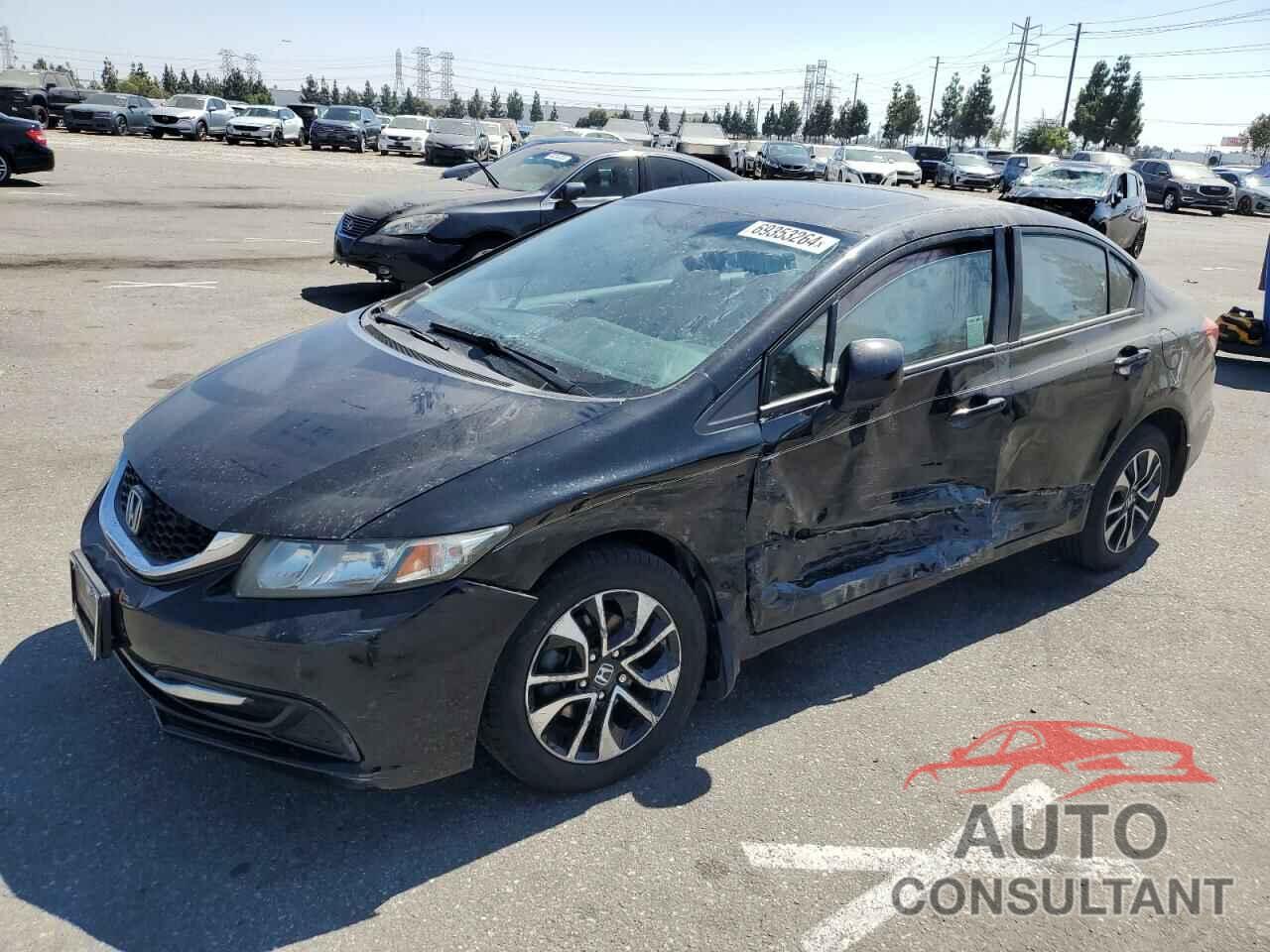 HONDA CIVIC 2013 - 19XFB2F87DE243993