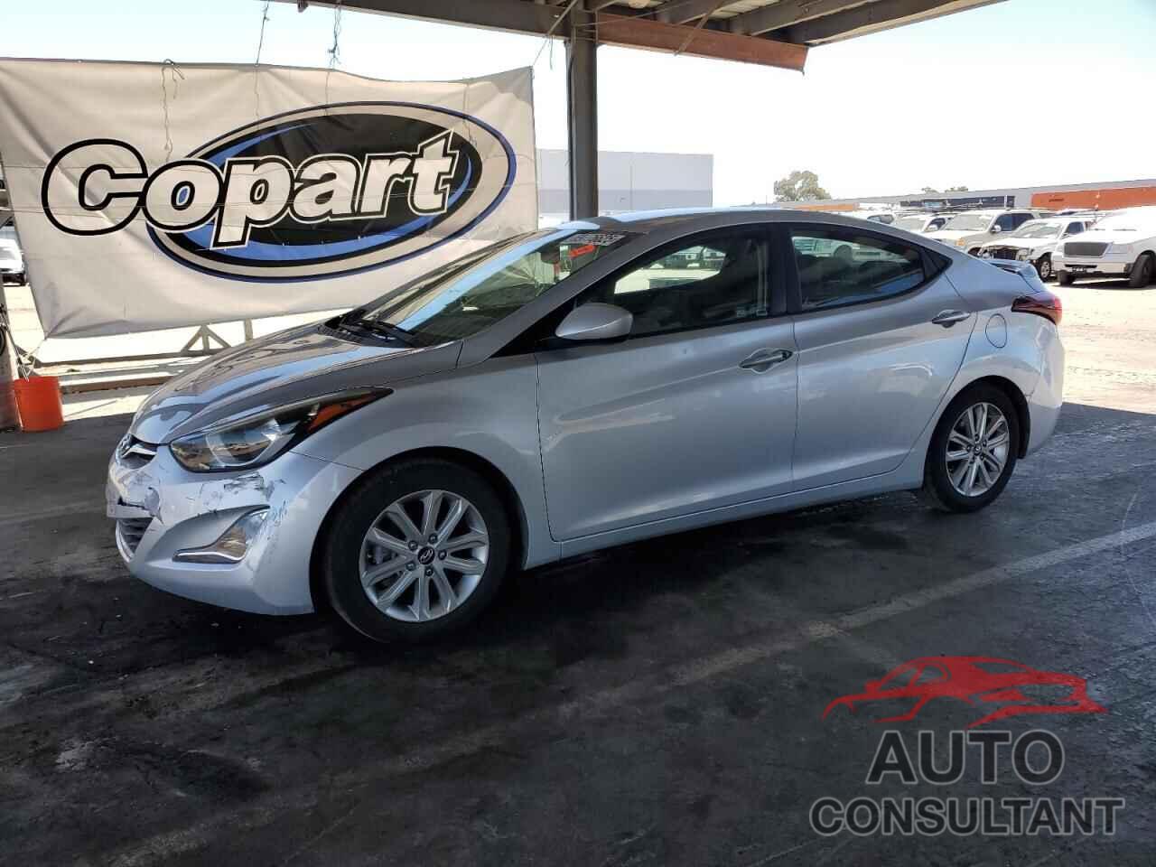 HYUNDAI ELANTRA 2015 - KMHDH4AEXFU414976