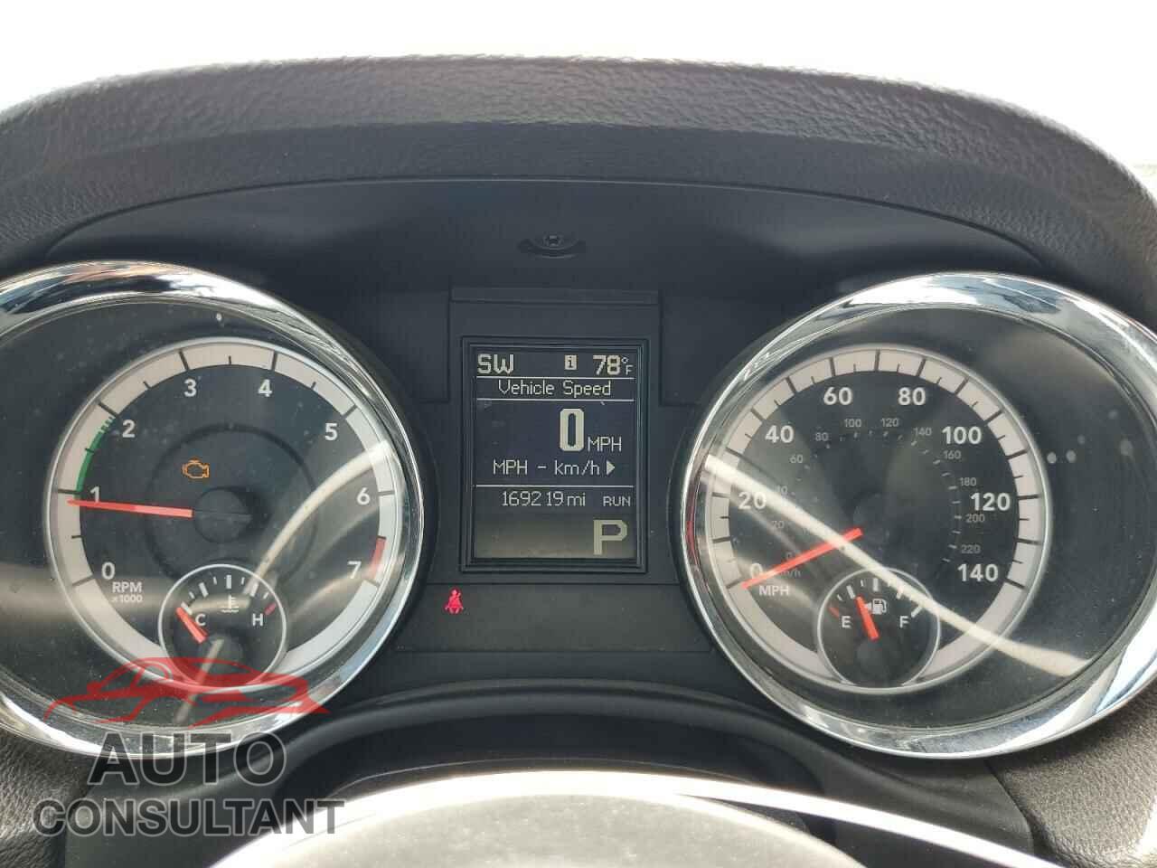 DODGE DURANGO 2013 - 1C4RDHEG8DC571935