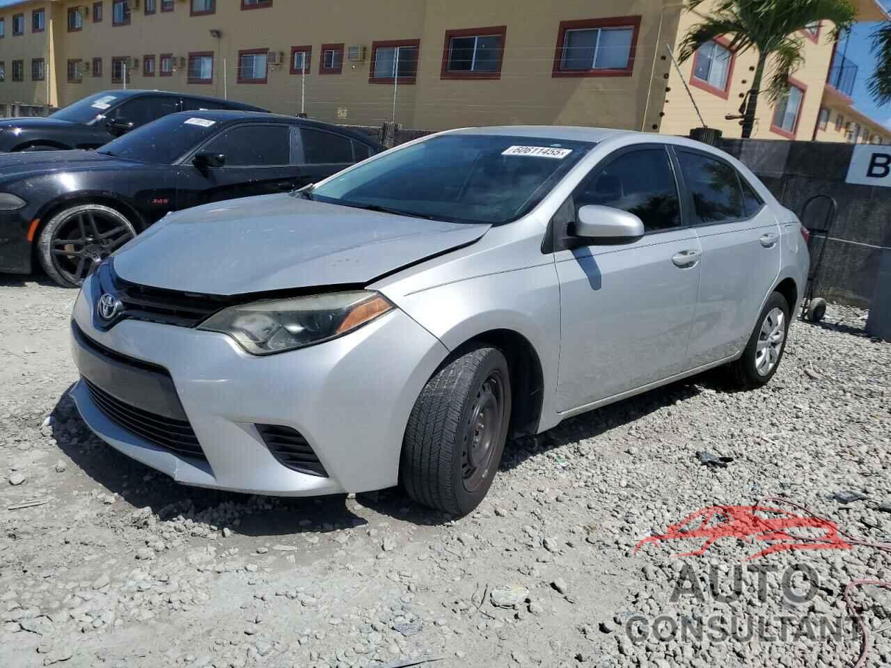 TOYOTA COROLLA 2016 - 5YFBURHE6GP500083