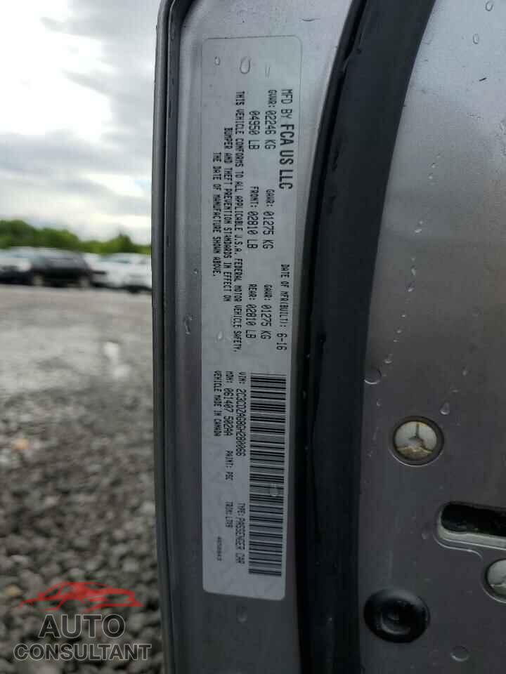 DODGE CHALLENGER 2016 - 2C3CDZAG8GH280066