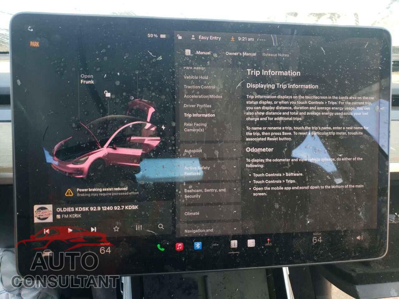 TESLA MODEL 3 2019 - 5YJ3E1EA3KF297064
