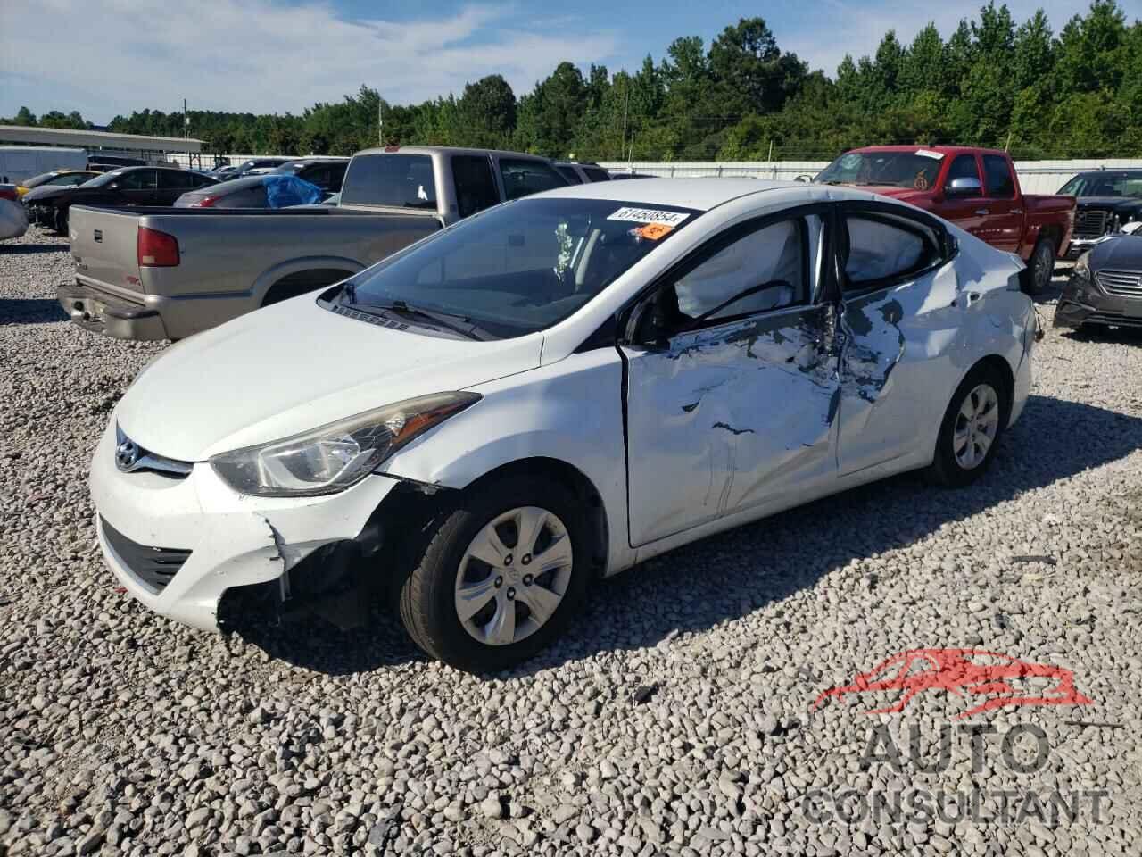 HYUNDAI ELANTRA 2016 - 5NPDH4AE0GH787167