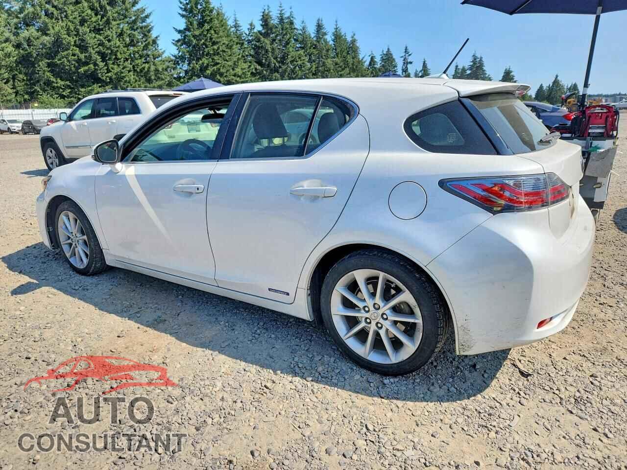 LEXUS CT 200 2012 - JTHKD5BH8C2106877
