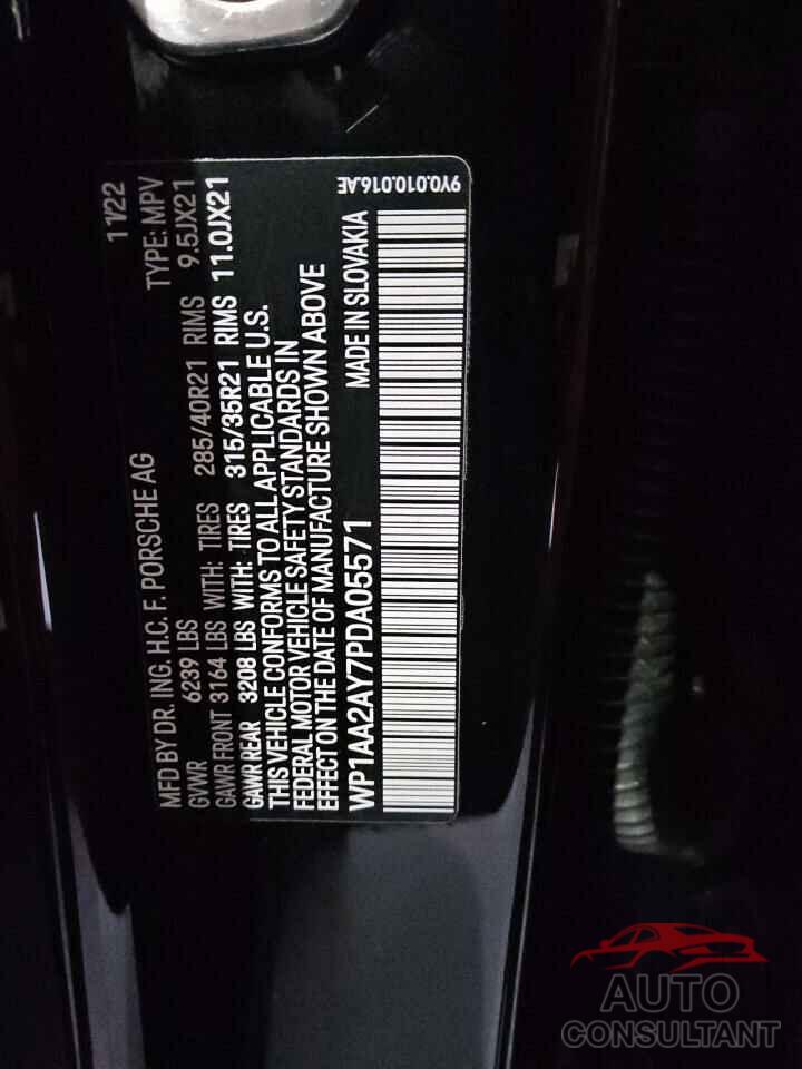 PORSCHE CAYENNE BA 2023 - WP1AA2AY7PDA05571