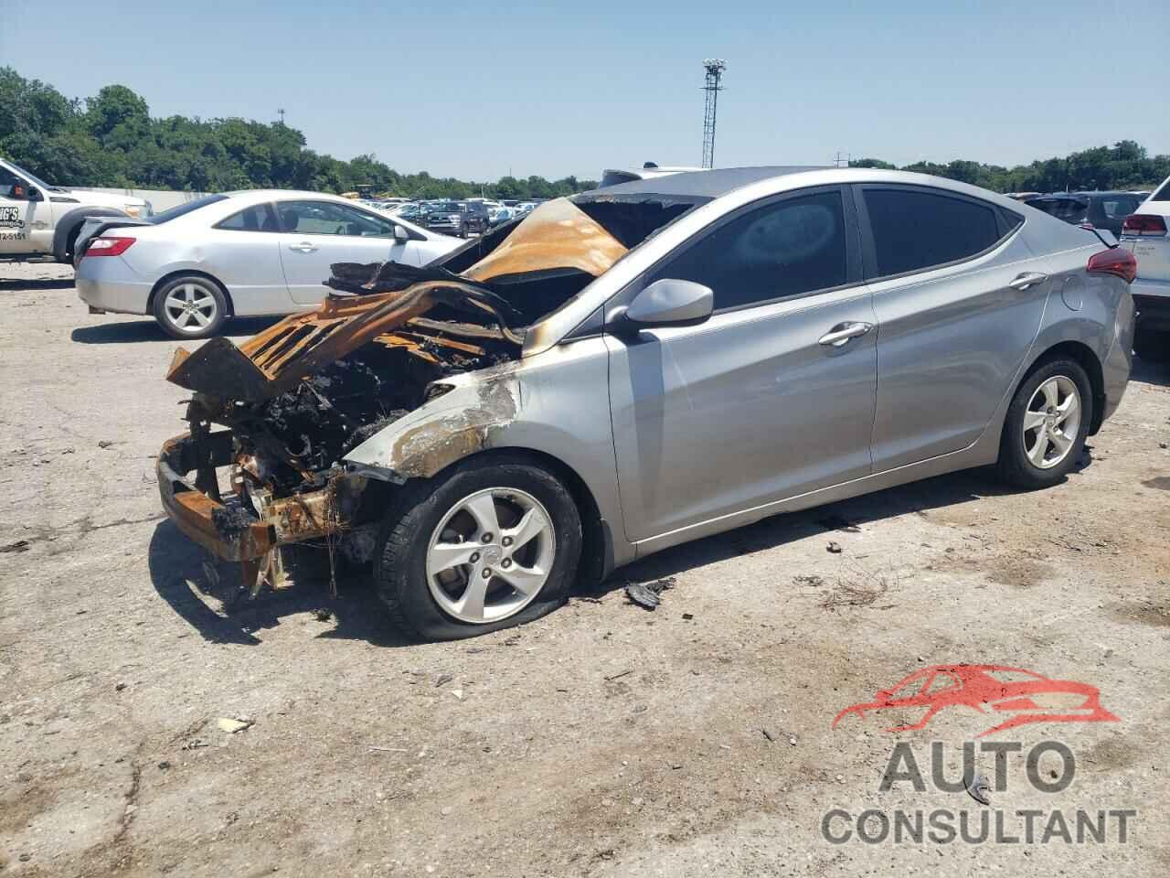 HYUNDAI ELANTRA 2014 - KMHDH4AE6EU212490