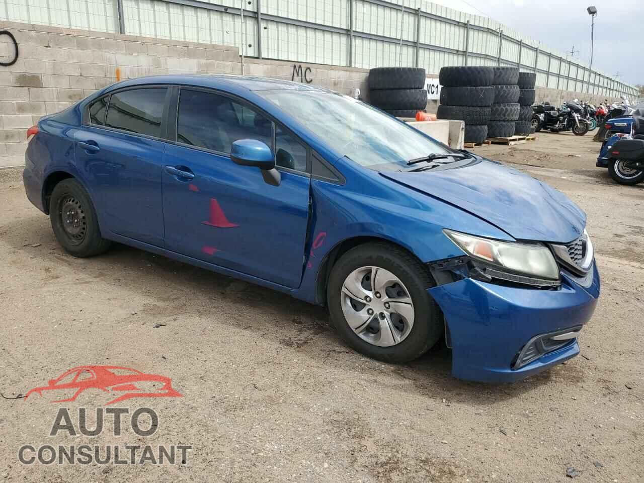 HONDA CIVIC 2013 - 2HGFB2F54DH593481