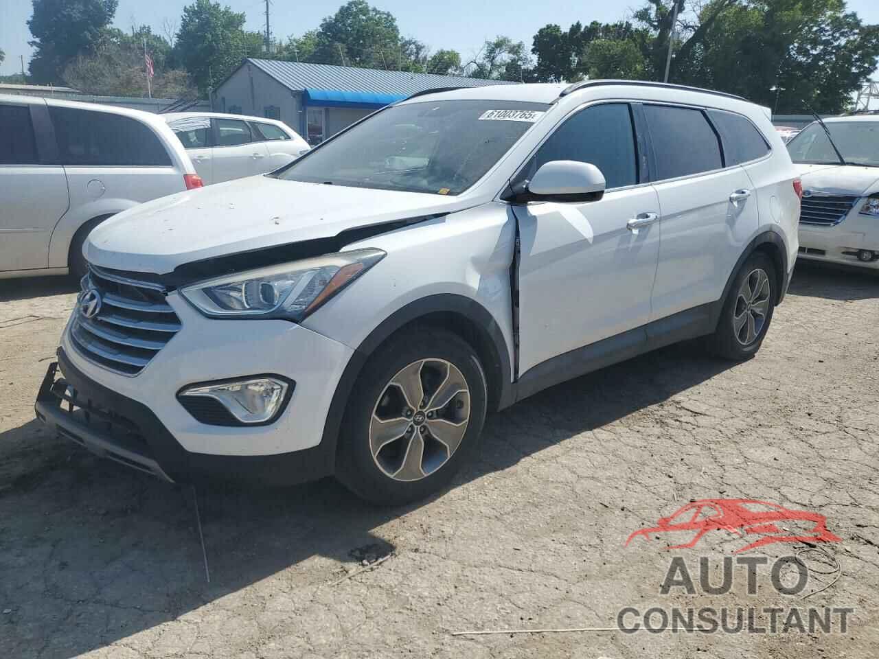 HYUNDAI SANTA FE 2014 - KM8SM4HF3EU040601