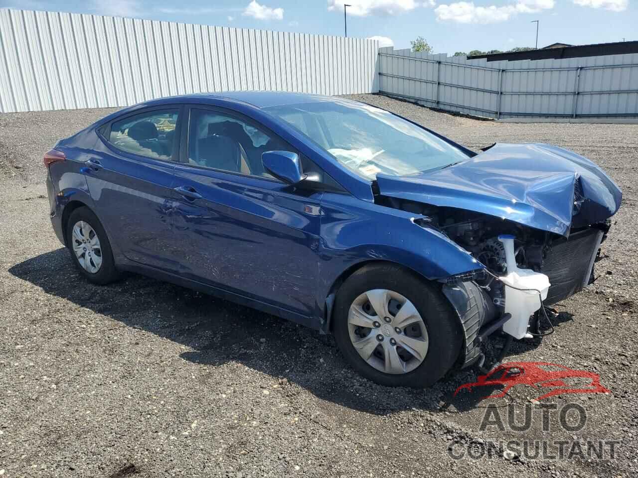 HYUNDAI ELANTRA 2016 - 5NPDH4AE6GH781888