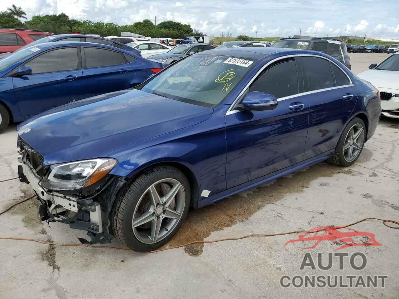 MERCEDES-BENZ C-CLASS 2017 - WDDWF4KB8HR204914
