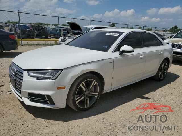 AUDI A4 2017 - WAUENAF47HN002072