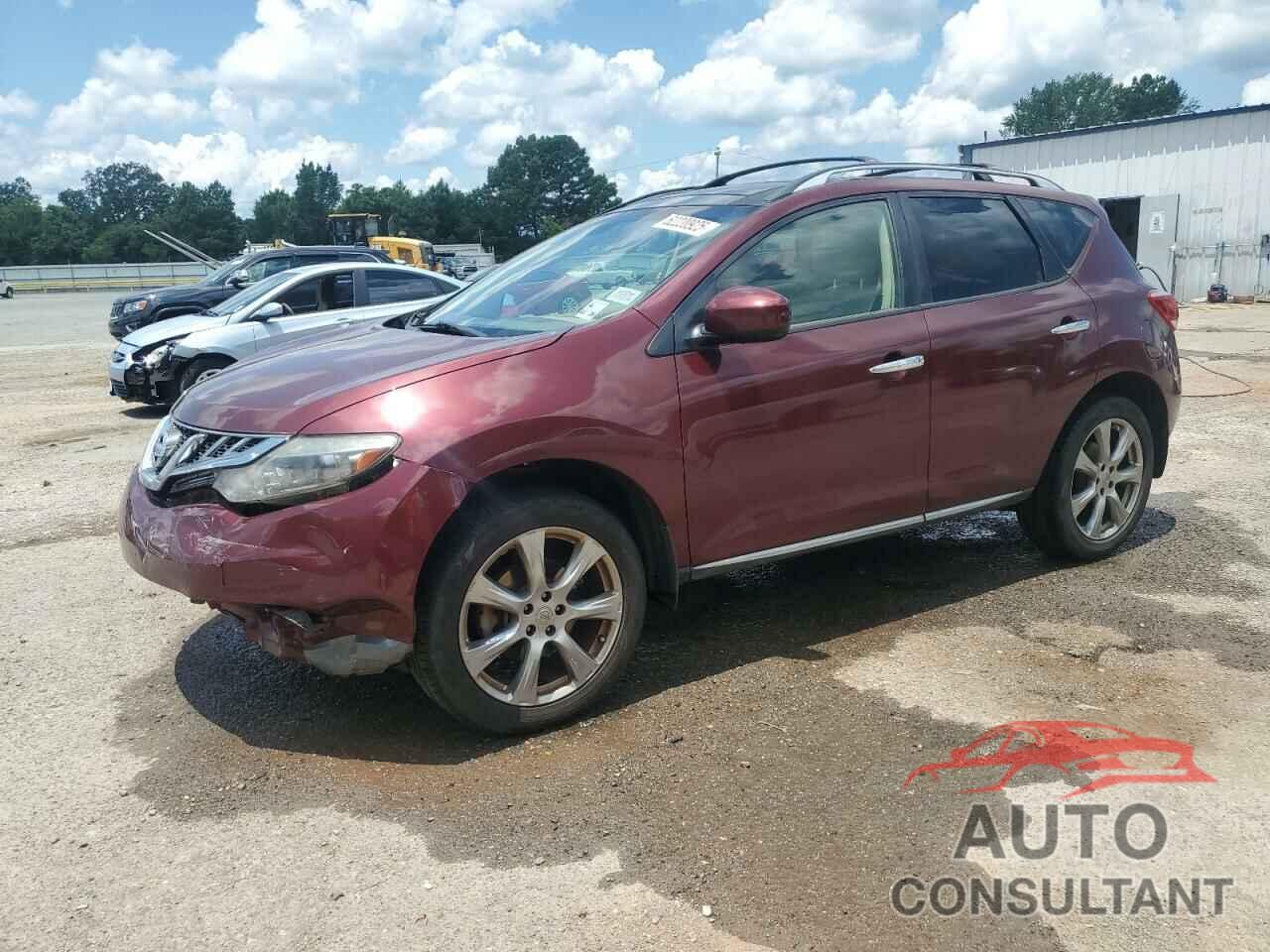 NISSAN MURANO 2012 - JN8AZ1MW2CW239330