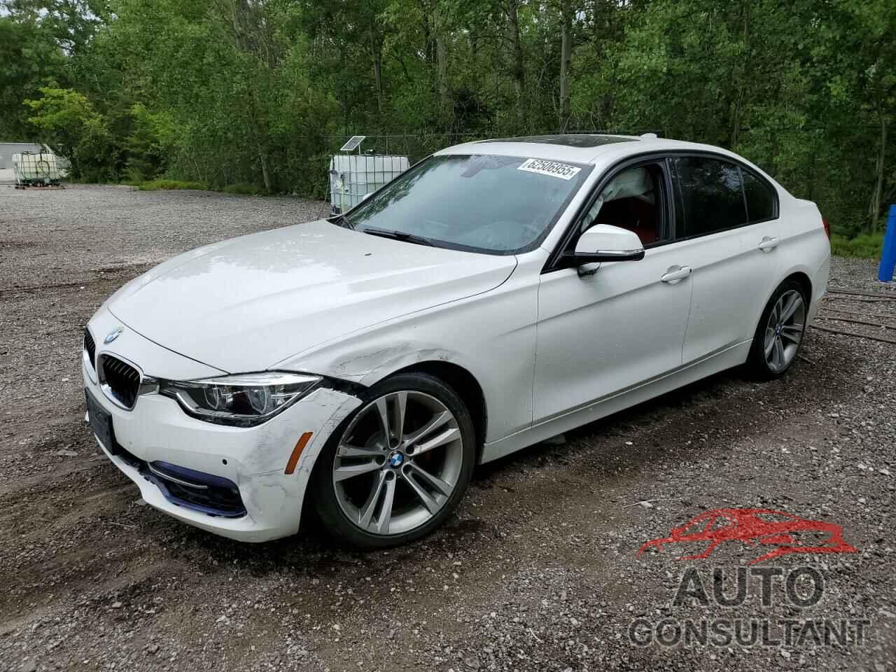 BMW 3 SERIES 2016 - WBA8E3G54GNT76542