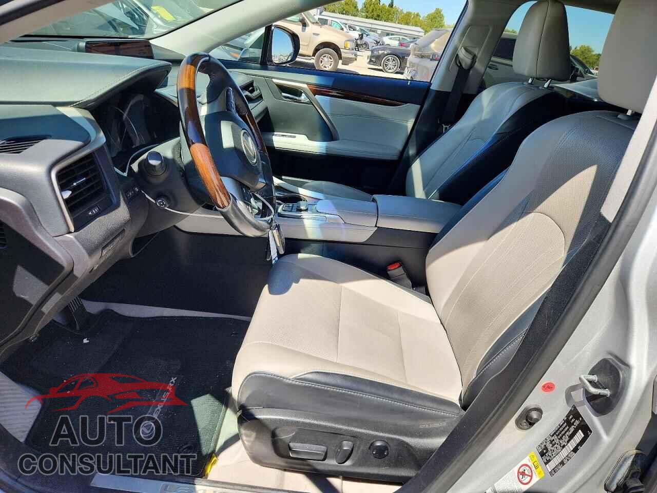 LEXUS RX350 2017 - 2T2BZMCA4HC090311