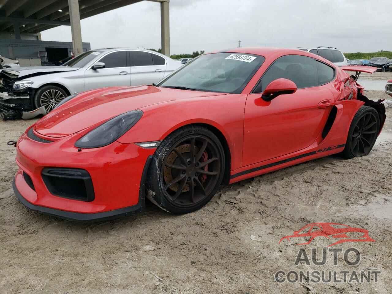 PORSCHE CAYMAN 2016 - WP0AC2A87GK191832