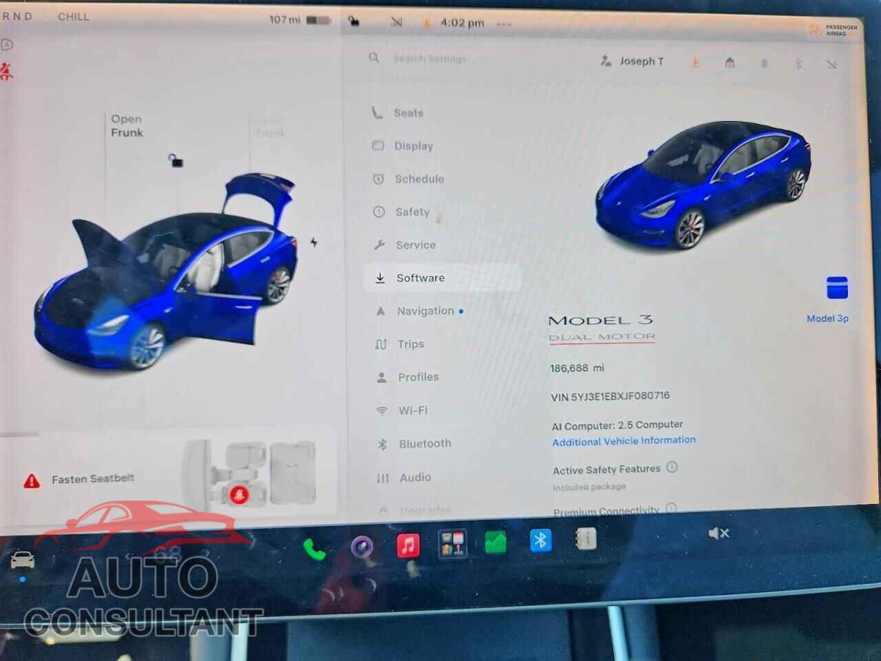 TESLA MODEL 3 2018 - 5YJ3E1EBXJF080716