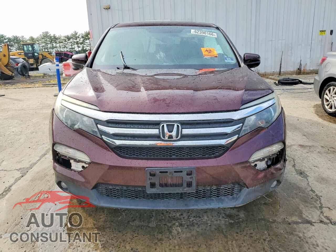HONDA PILOT 2017 - 5FNYF6H57HB085596