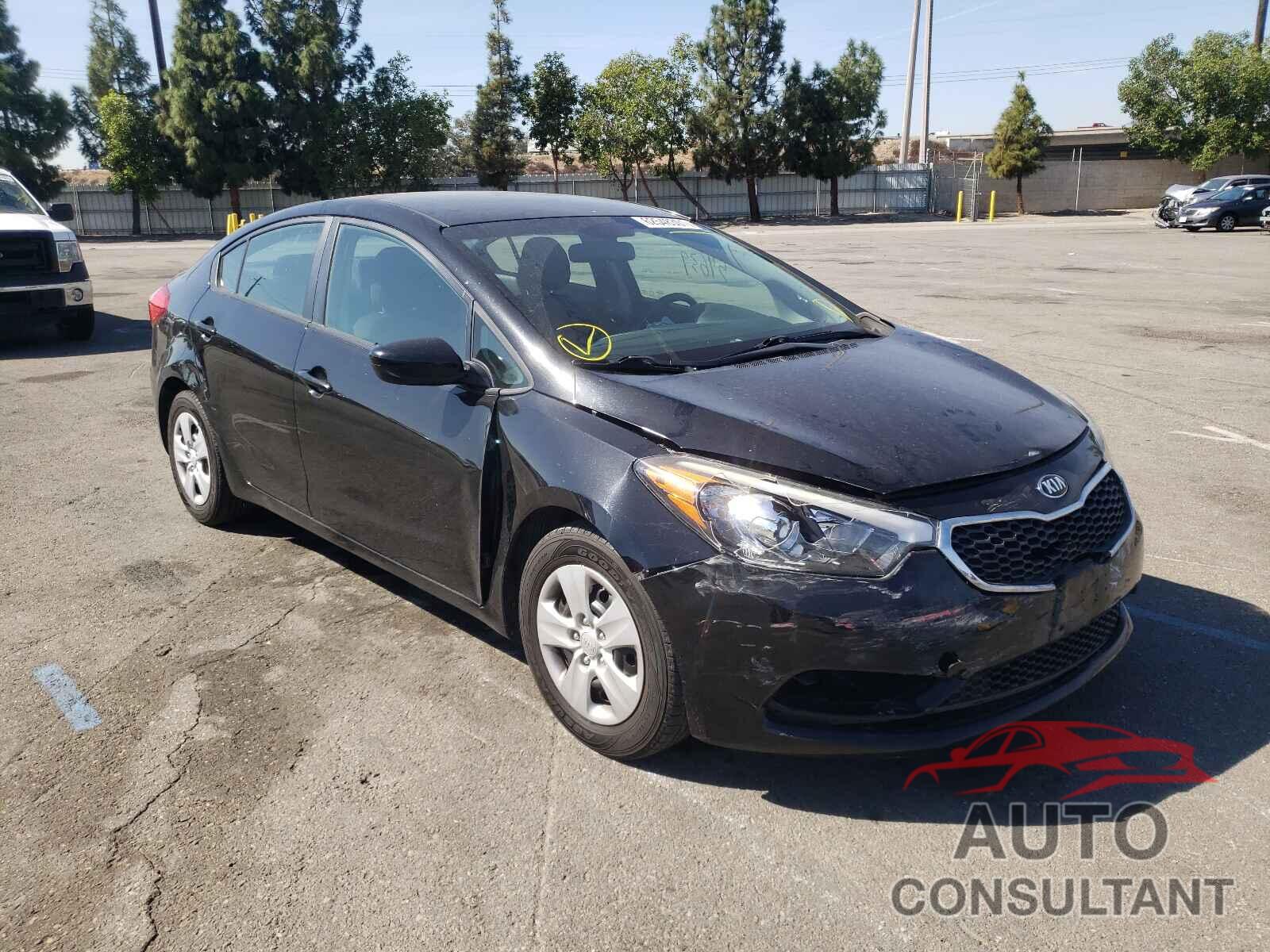 KIA FORTE 2016 - KNAFK4A62G5554522